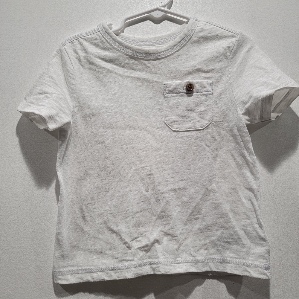 Old Navy White Kids' Tee with Pocket